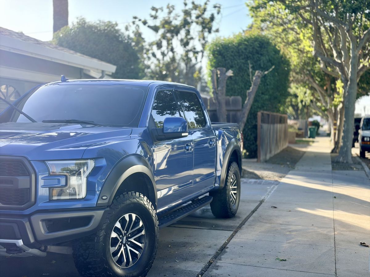 Ford Raptor exterior mobile detail and ceramic protection, King City CA